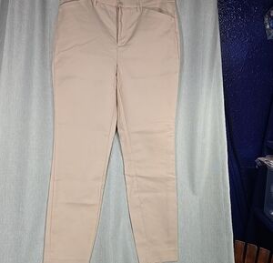 Nine West Slim Ankle Pants in Beige